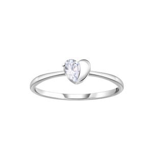 Heart Crystal Ring